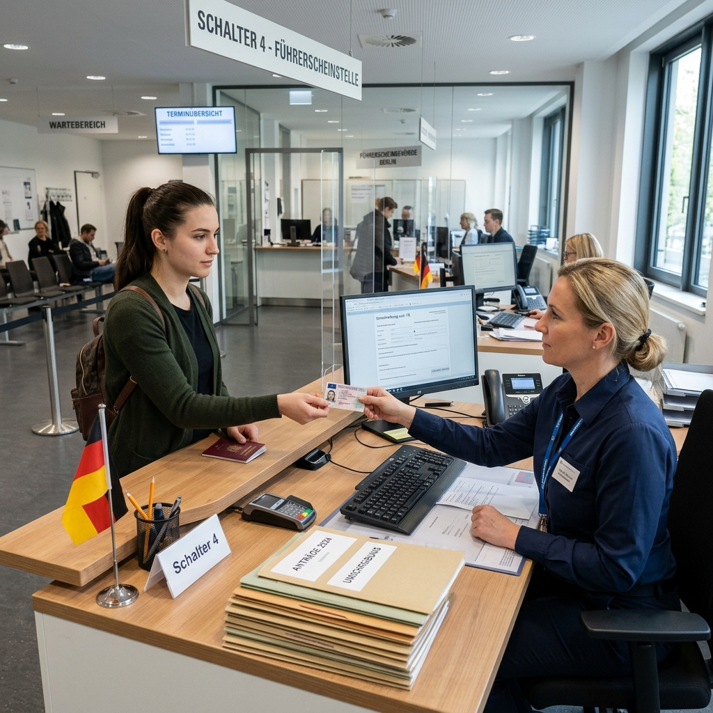Umschreibung eines ausländischen Führerscheins bei der deutschen Führerscheinstelle