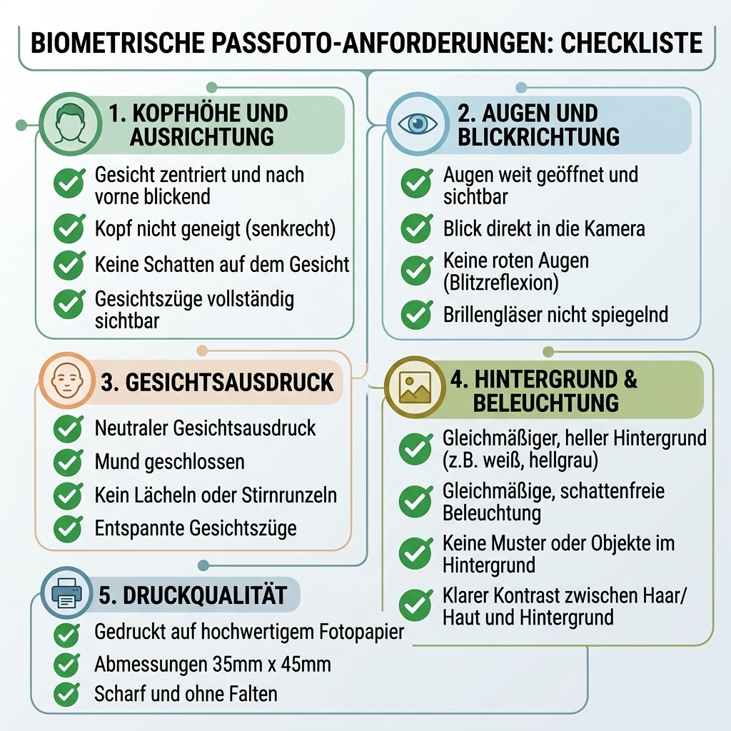 Checkliste mit allen benötigten Dokumenten für den Führerscheinantrag