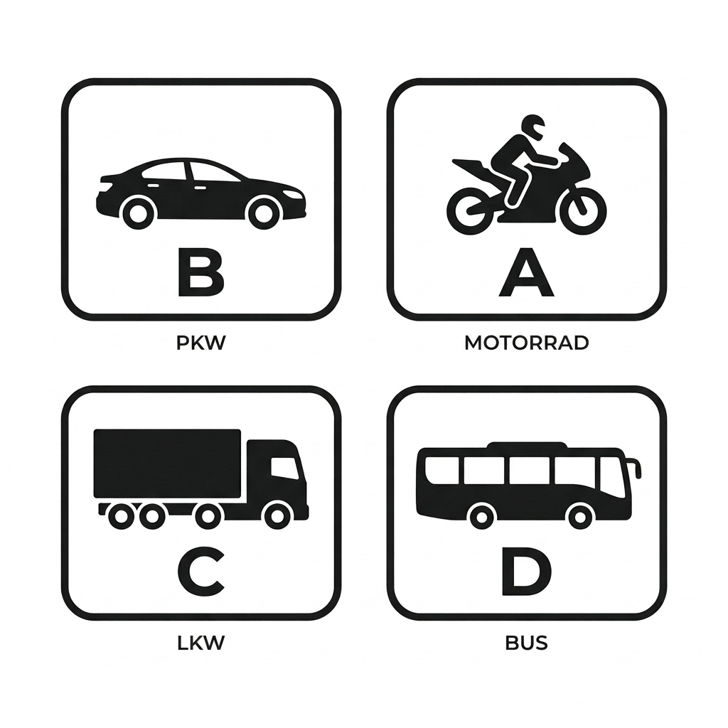 Führerscheinklassen Deutschland Übersicht