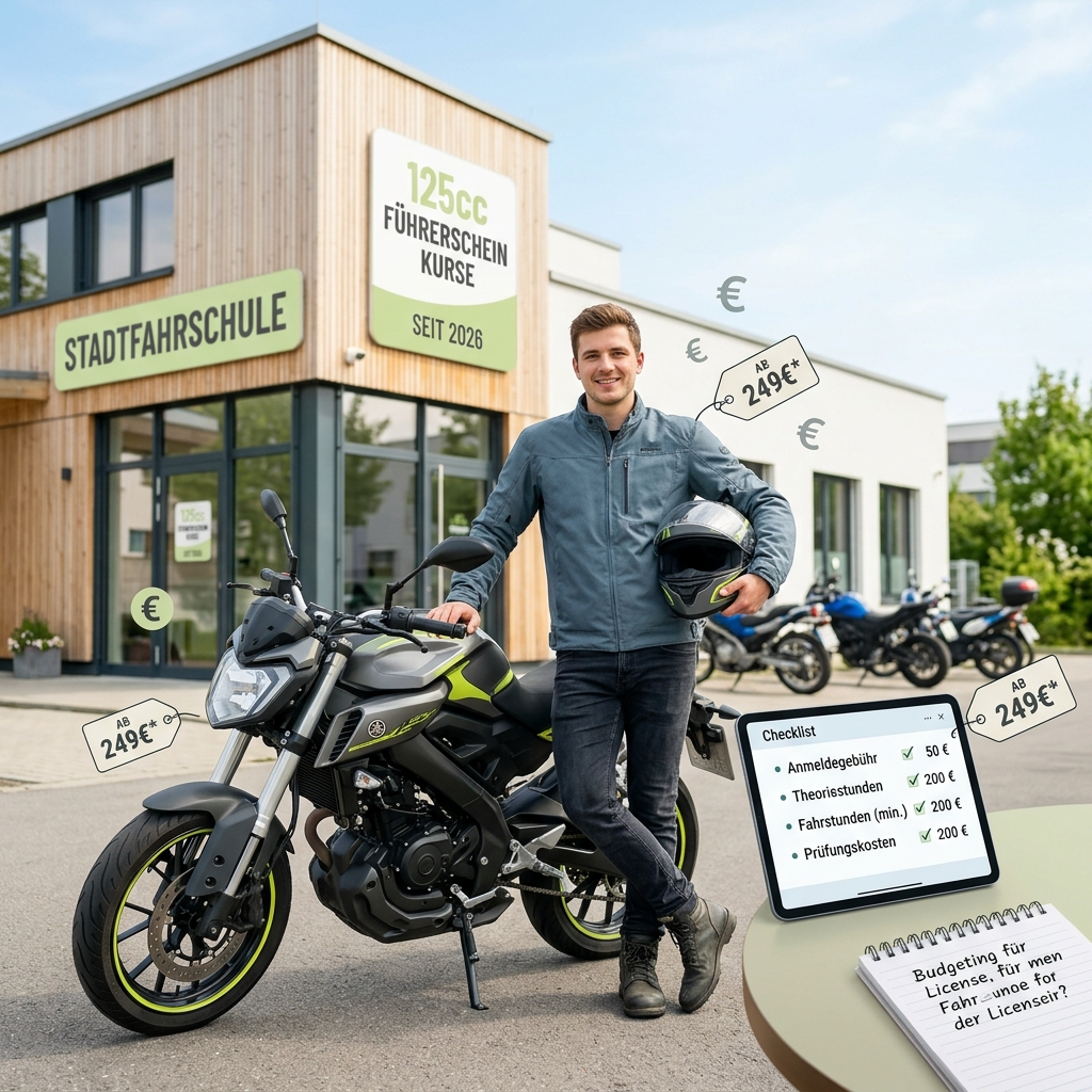 Spartipps für günstige 125er Führerschein Kosten 2026.