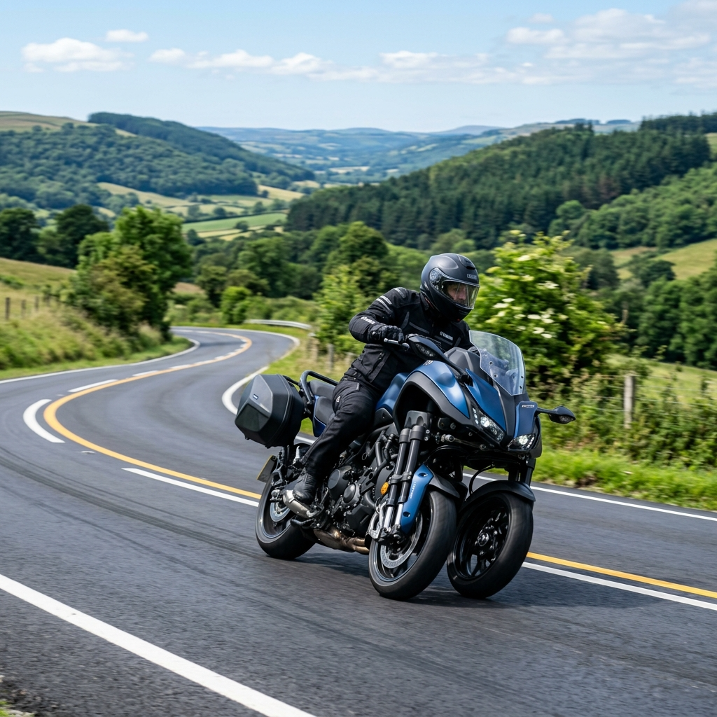 3-Rad-Motorrad mit PKW-Führerschein fahren