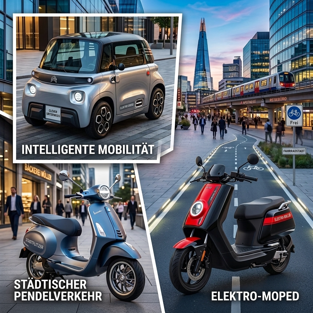 Erlaubte Fahrzeuge mit AM Führerschein: Roller, Microcar und Elektro-Moped
